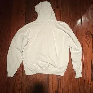 Balenciaga Jackets Coats Balenciaga Mens Lipstick Logo Hoodie Size Xl 54 White Red Cotton Sweatshirt Poshmark